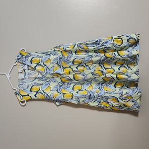 Rachel Zoe Lemon Linen Dress